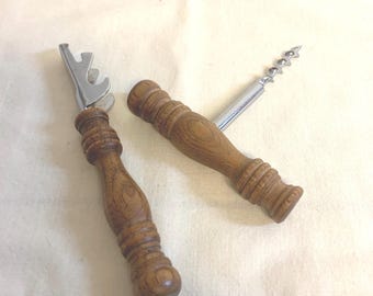 Vintage Matching Handles Corkscrew/Opener