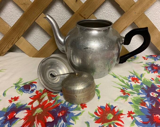 Vintage Steeping Teapot Etsy