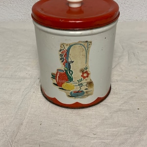 Vintage Decorative Canister
