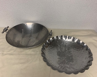 Vintage Aluminum Serving Bowls