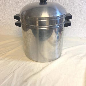 Pentola a vapore Sears vintage (3 pezzi)