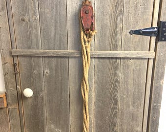 Vintage Durban Durco Block and Tackle