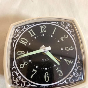 Vintage NAP(Westclox)Windup Clock