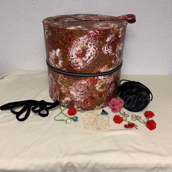 Vintage Hat Box Etsy