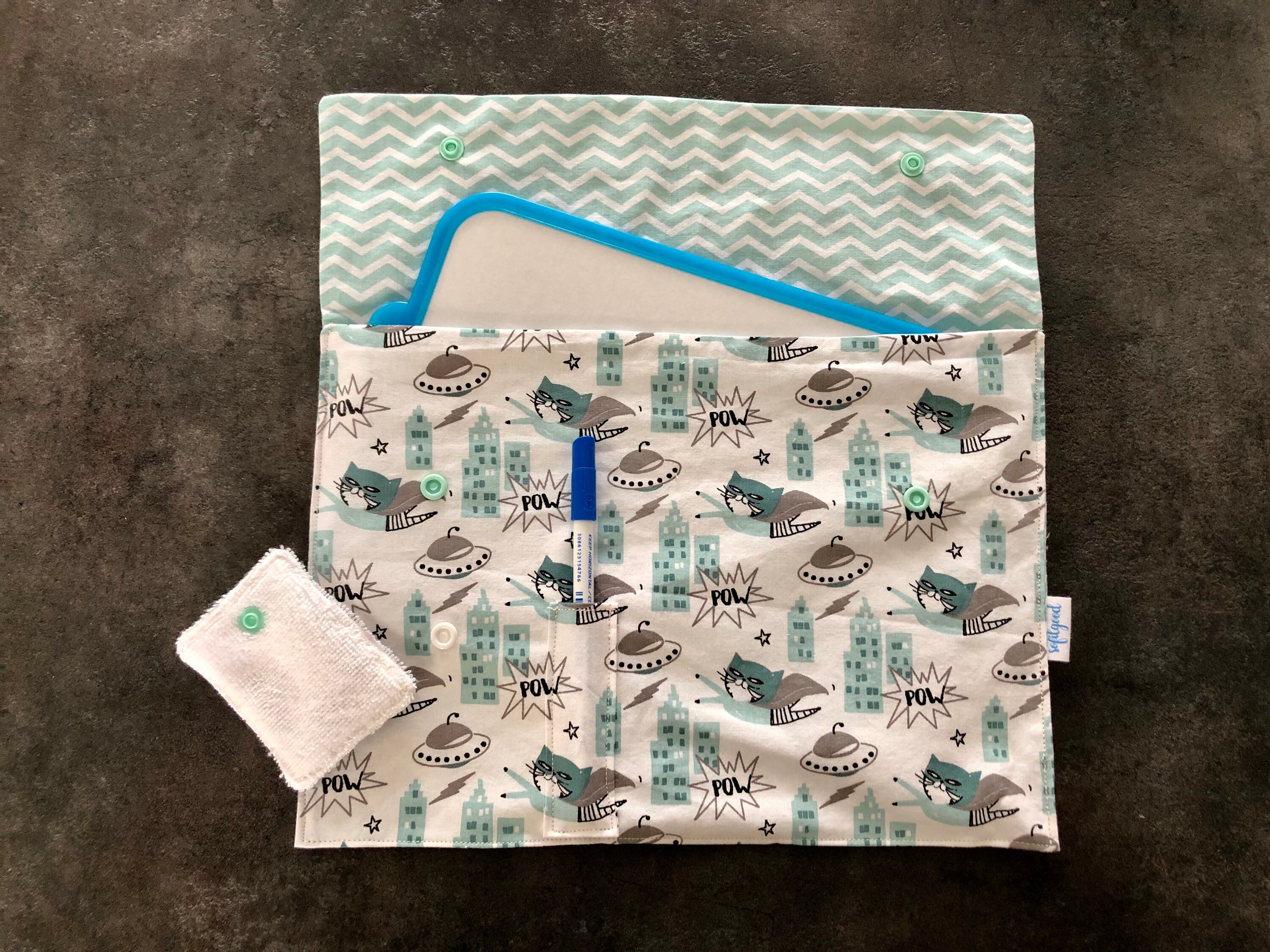 Pochette Range Ardoise Sofilgood