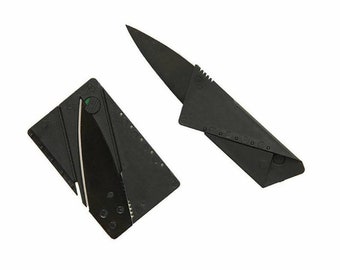 Credit Card Knife Etsy