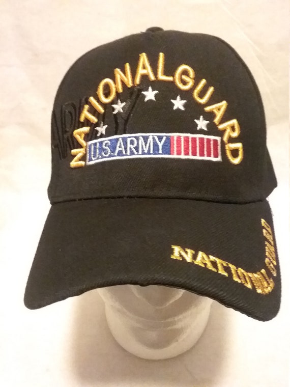 Army Black Baseball Cap / Hat W/u.s. - Etsy