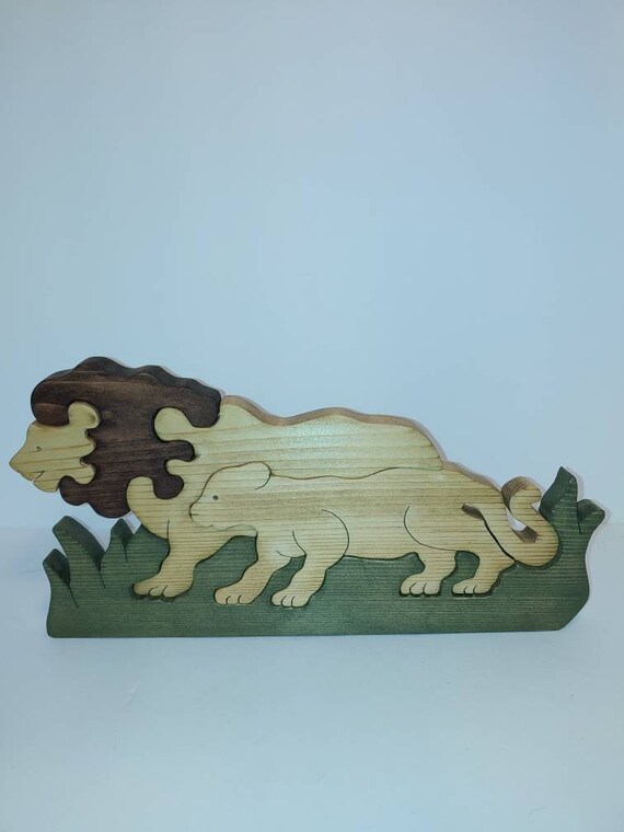 Wooden Puzzle 250 Mystic Lion 