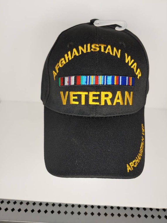 Buy Caps and Hats Vietnam ERA Veteran Cap w/Bumper Sticker Eagle Hat Army Navy Air Force Marine 