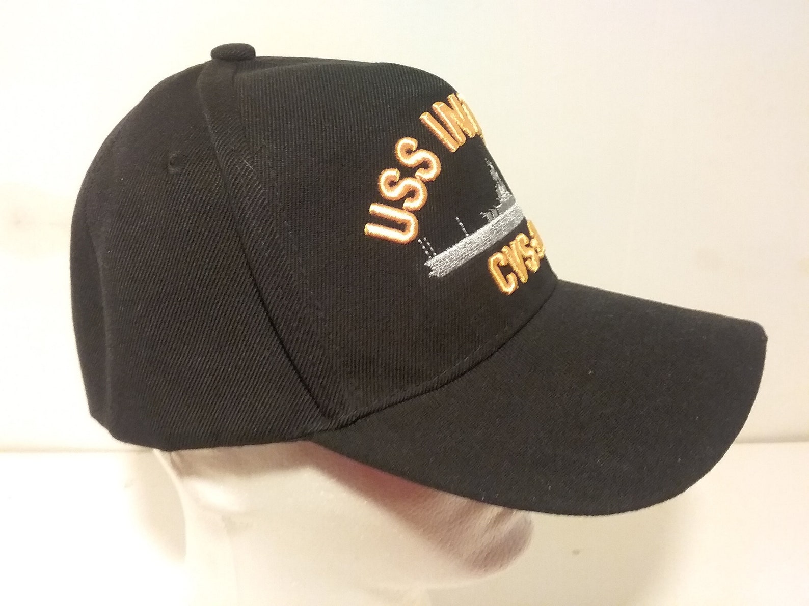 USS Intrepid CVS-11 Black Baseball Cap / Hat W/uss Intrepid - Etsy