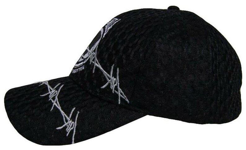 CapHat POW MIA Barbwire Cool summer mesh