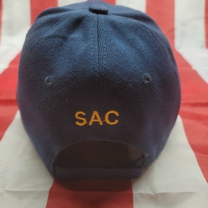Strategic Air Command, Baseball Cap/hat W/sac on Bill and Back, BLUE - Etsy