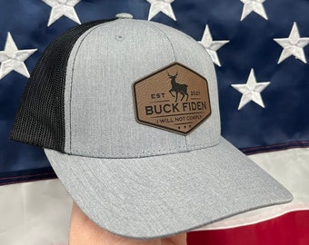 Buck Fiden Patch Snapback Trucker Hat