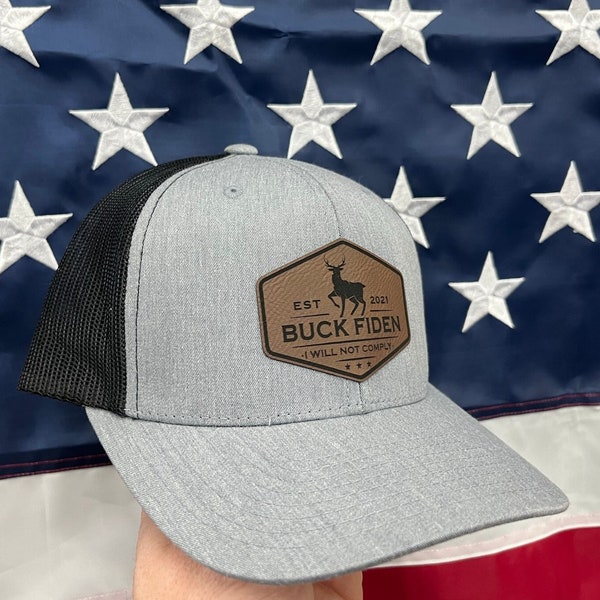Buck Fiden Patch Snapback Trucker Hat