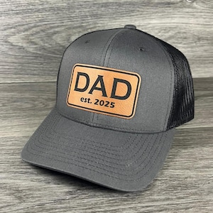 Dad Est 2025 or? Hat Personalize Name and Year - Perfect Gift For A New Dad Gift