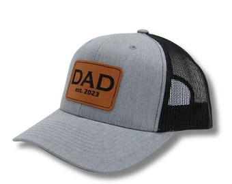 Dad Est 2023 or? Hat Personalize Name and Year - Perfect Gift For A New Dad Gift