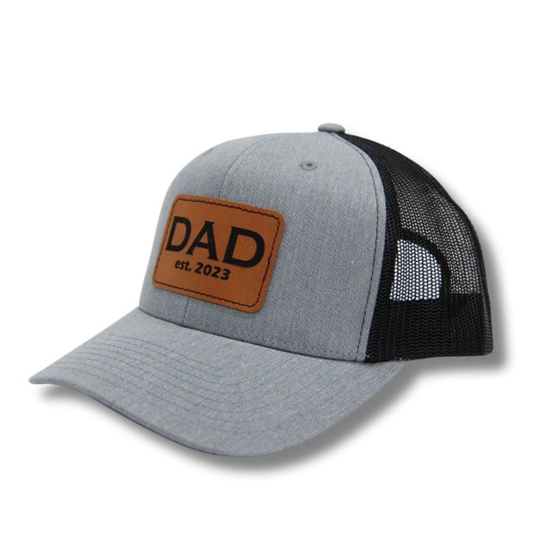 Dad Est 2023 or? Hat Personalize Name and Year - Perfect Gift For A New Dad Gift