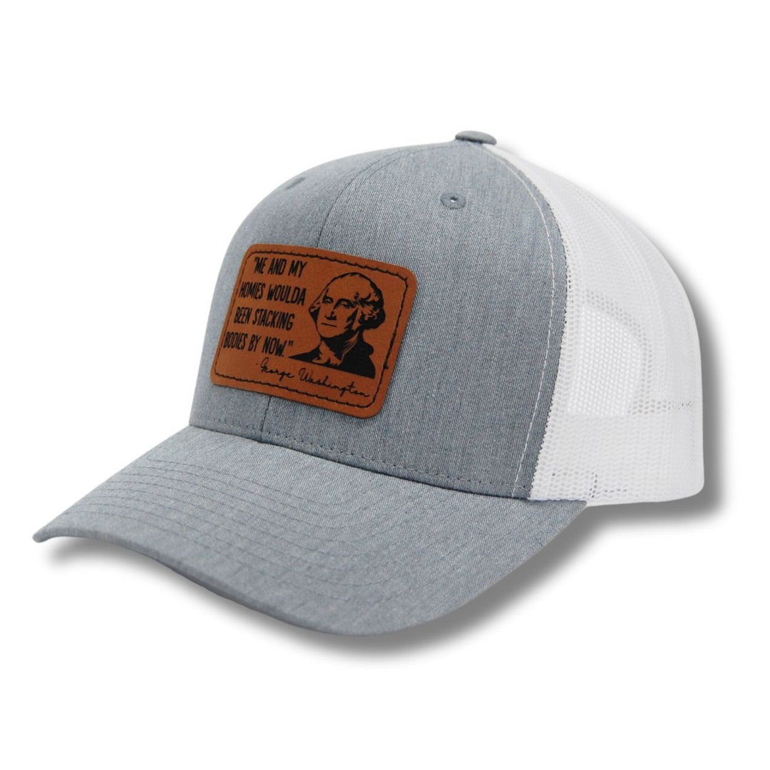 George Washington Snapback Trucker Hat - Etsy