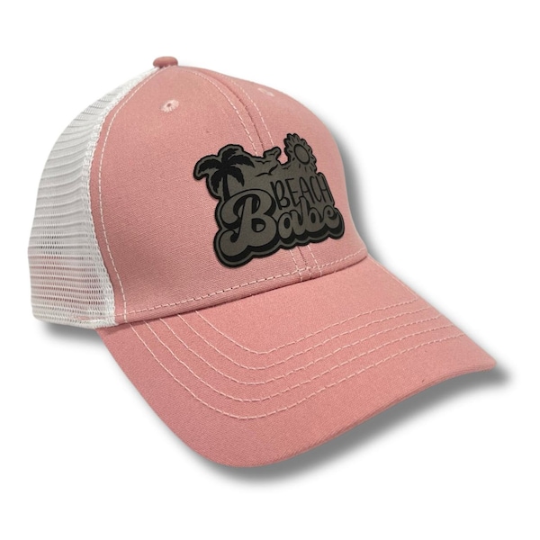 Beach Babe Ponytail Trucker Hat