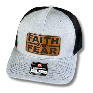 Faith over Fear Patch Hat