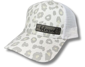 Blessed 3 Nails Cross Patch Hat - Etsy display picture 2