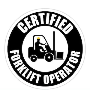 Certified Forklift Operator Hat
