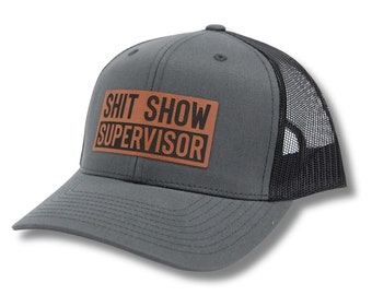 Sombrero estilo camionero Snapback Supervisor de Shit Show