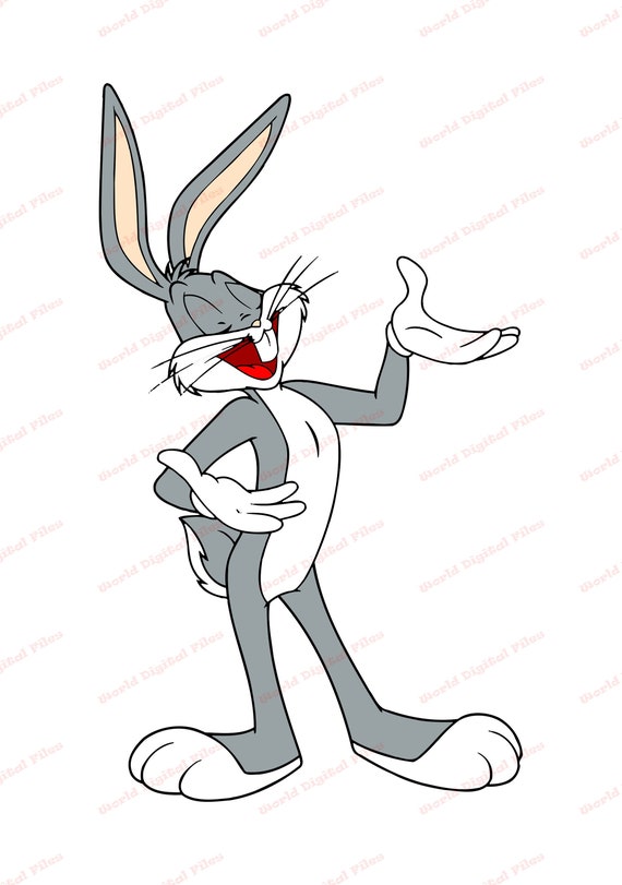 Bugs Bunny SVG 10 svg dxf Cricut Silhouette Cut File | Etsy