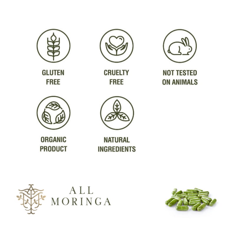 moringa capsules features