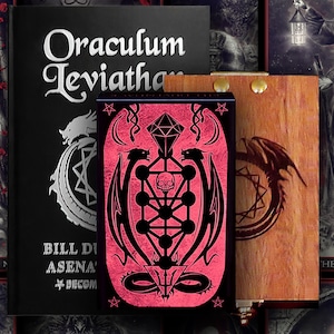 Oraculum Leviathan: Draconian Tarot Deck & Grimoire von Asenath Mason und Bill Duvendack