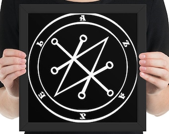 Azazel: The Liberator | Framed Sigil Print