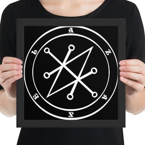Azazel: The Liberator | Framed Sigil Print