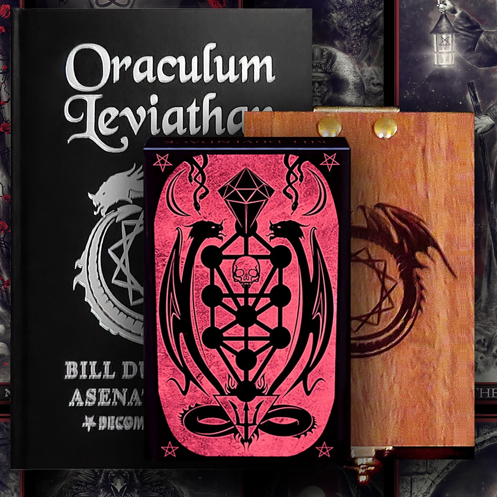 Oraculum Leviathan: Draconian Tarot Deck & Grimoire by Asenath Mason and Bill Duvendack