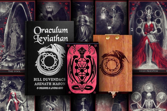 Oraculum Leviathan: Draconian Tarot Deck & Grimoire by Asenath