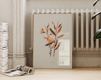 Vintage Broom Plant Print: Antique French Botanical Art (Digital Download)