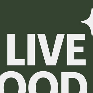 Horizontal long live boyhood print in dark olive green. Green background, white typography in the foreground. Perfect for boys room or nursery.
