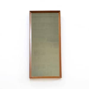 1960s Teak Wall Mirror Mid Century Wooden Mirror