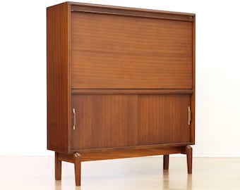 Small Mid Century 'Multi-Width' Liquor Cabinet by Beaver & Tapley