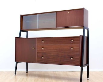 Mid Century Hutch Credenza by Nathan Furniture