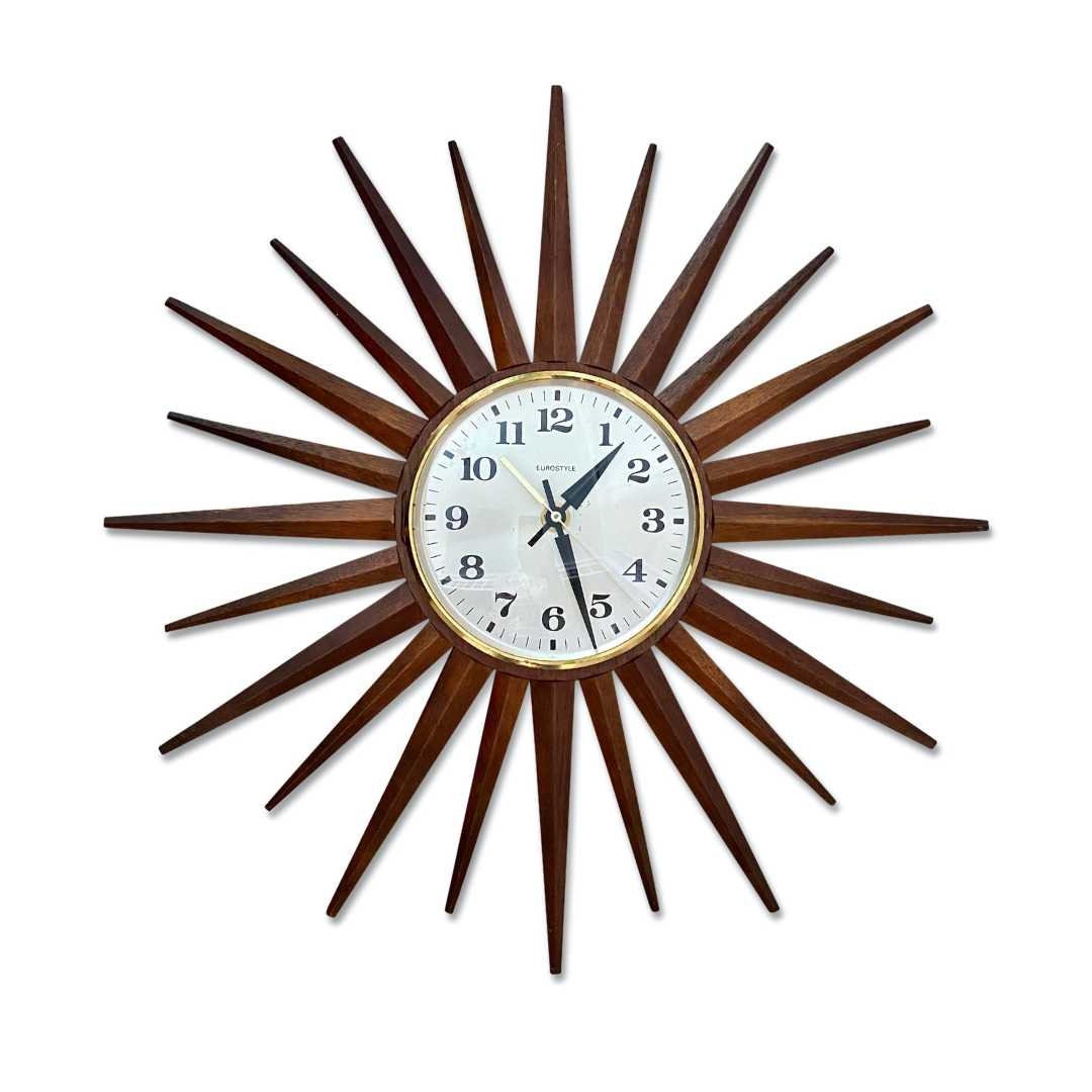 1950〜1960 UNITED Sunburst Clock 50s 60s 【公式通販】