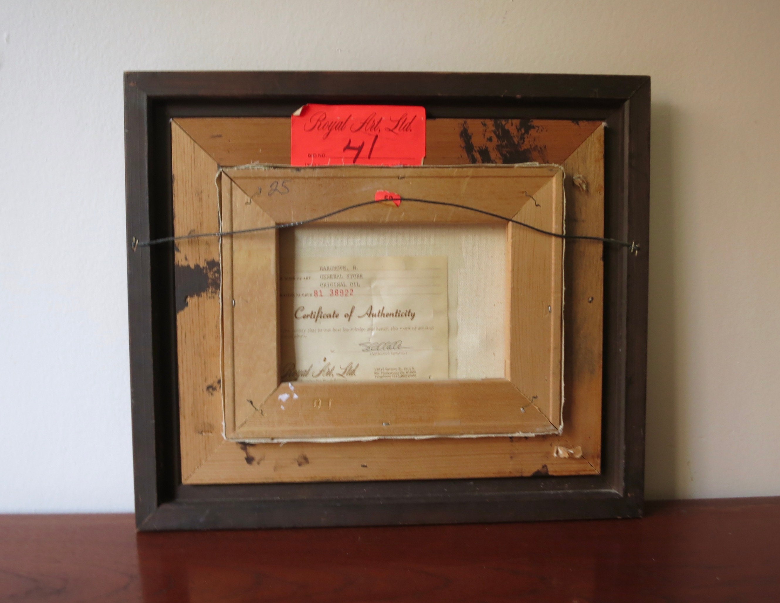 H. Hargrove General Store Authentic Original Oil Painting Etsy