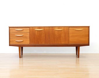 Mid Century Teak Credenza by Stonehill Furniture, 1960s