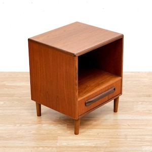 Mid Century Teak Nightstand by G Plan Bedside Table