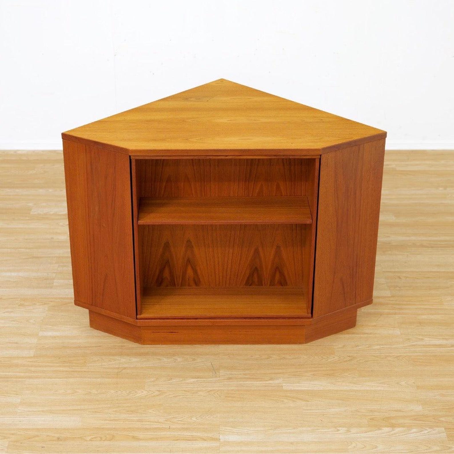 Danish Modern Revolving Corner Bar in Teak by Vildbjerg Mobelfabik - Etsy