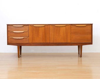 Mid Century Teak Credenza by Stonehill Furniture