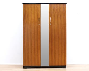 Large Armoire Mid Century Armoire Atomic 1950s Coat Closet Entryway