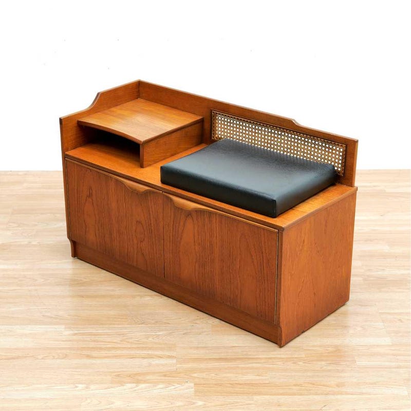 Mid Century Bench - Etsy