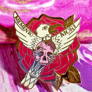 Memento Mori - Pin de esmalte