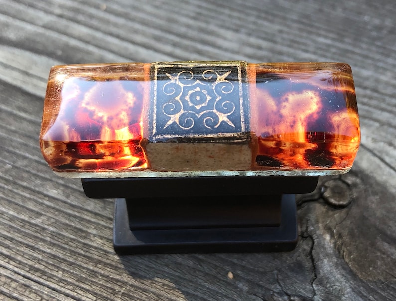 Perilla del gabinete del cañón del cobre perilla del gabinete | Etsy