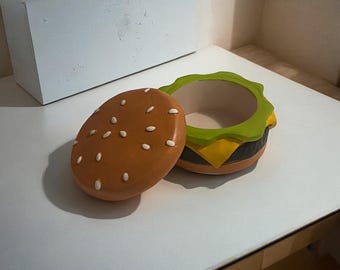 Burger Jar trinket and stash holder